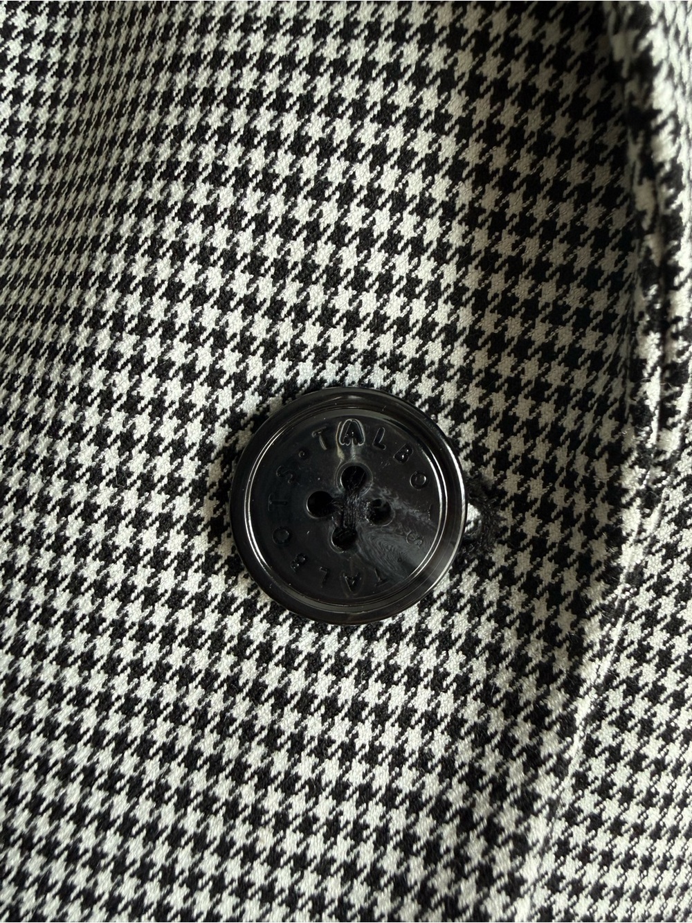 Talbots Square Houndstooth Blazer - Picture 6 of 11